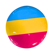 💗💛💙 דגל הפאן (Pansexual Pride) – סיכת 58 מ״מ מבית אנימה מרקט רק ב - https://anime-market.co.il