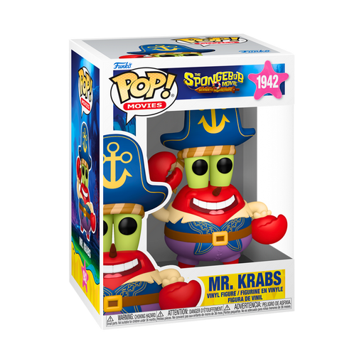 פאנקו פופ - Funko POP! Movies: The SpongeBob Movie – Mr. Krabs (Pirate) (#1942)| הזמנה מוקדמת אנימה מרקט https://anime-market.co.il