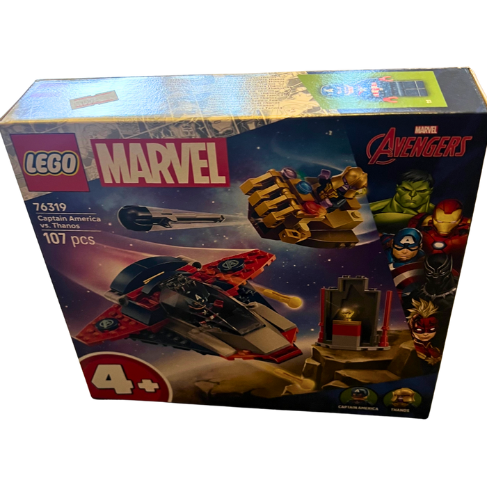 🛡️ LEGO Marvel – קפטן אמריקה נגד תאנוס (76319 Captain America vs. Thanos)