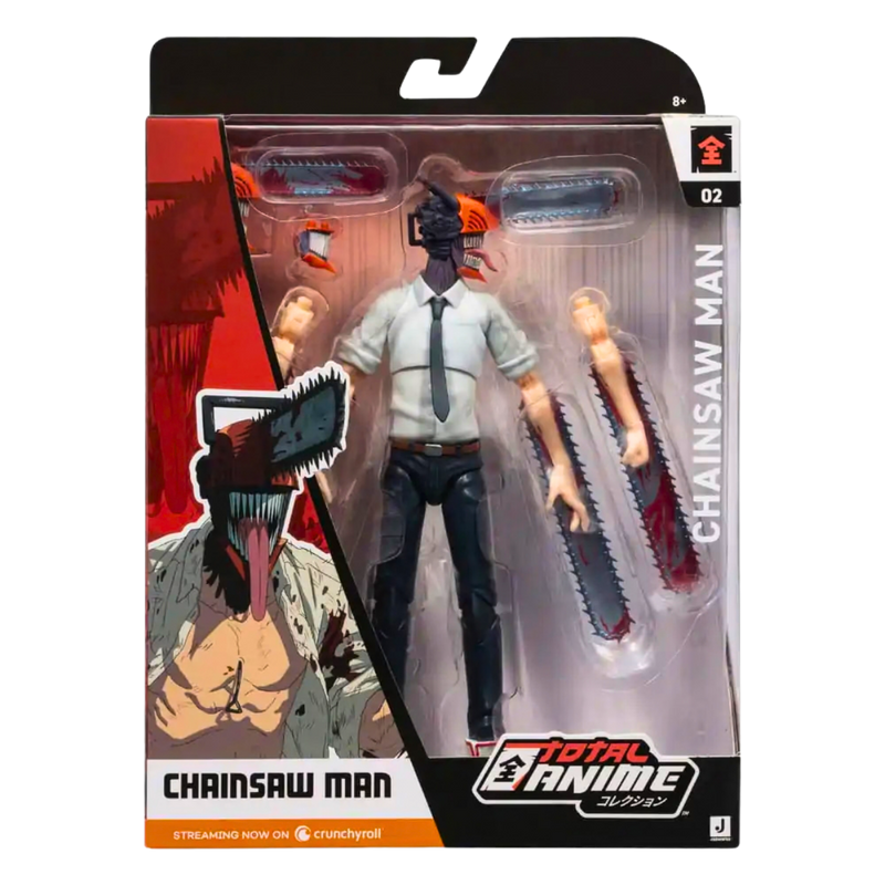 Chainsaw Man דמות אספנות 17 ס״מ – Total Anime Jazwares | דנג’י איש המסור מבית אנימה מרקט רק ב - https://anime-market.co.il