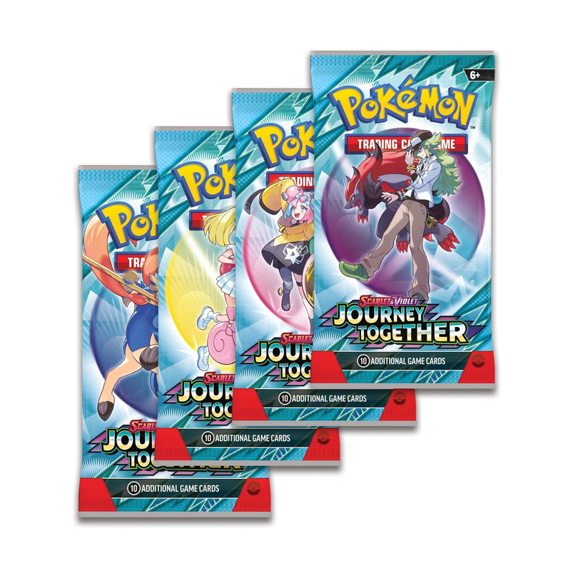 Pokémon TCG Journey Together – Art Set של 4 חבילות בוסטר באנגלית