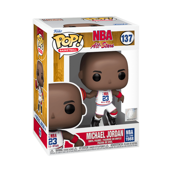 בובת Funko Pop Michael Jordan #137 – מהדורה נדירה של מייקל ג’ורדן NBA All-Stars 1988 | פריט אספנות רשמי