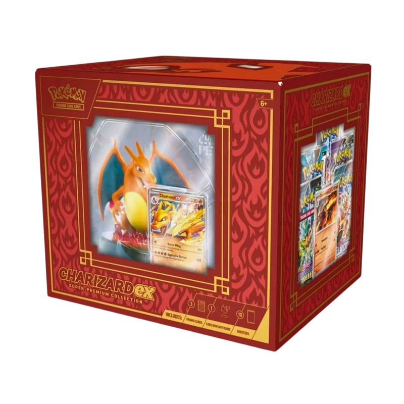 Pokémon TCG Charizard ex Super-Premium Collection – מארז פרימיום