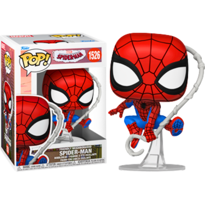 בובת פופ רשמית של ספיידר-מן – פריט אספנות חובה למעריצי מארוול  #1526