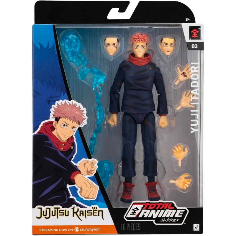 Yuji Itadori דמות אספנות 16.5 ס״מ – Jujutsu Kaisen Total Anime | יוג’י איטדורי מבית אנימה מרקט רק ב - https://anime-market.co.il