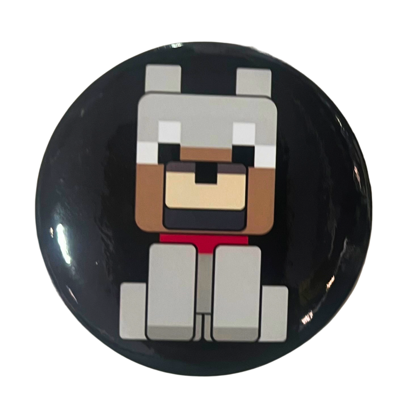 סיכות - סיכת מיינקראפט – הכלב (58 מ”מ) אנימה מרקט https://anime-market.co.il