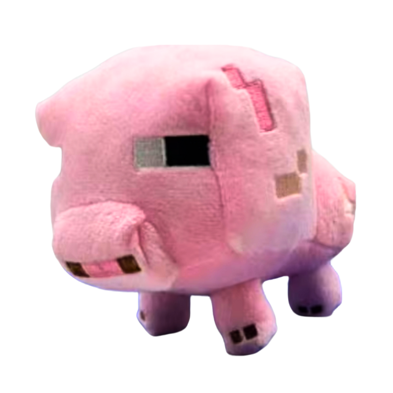 בובות פרווה - בובת חזיר מיינקראפט – ורוד וחמוד | כ־14 ס”מ אנימה מרקט https://anime-market.co.il