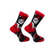 גרבי הארלי קווין מידה 36-46 – גרביים מעוצבות Harley Quinn מבית אנימה מרקט רק ב - https://anime-market.co.il