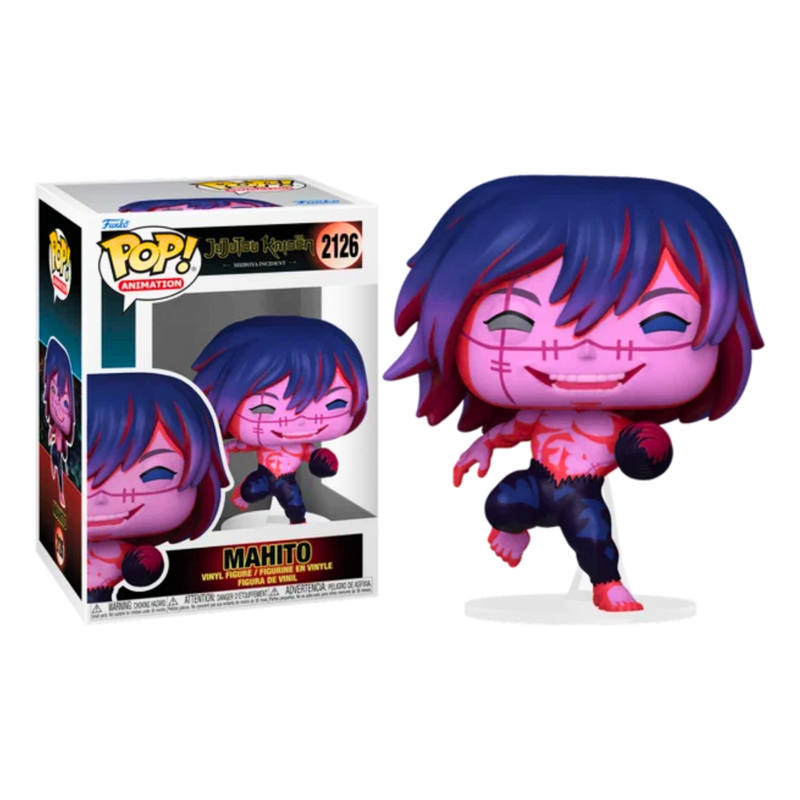 Funko POP Mahito עם מקדחה #2126 – Jujutsu Kaisen Shibuya Incident דמות אספנות