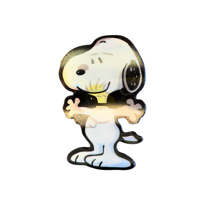 מדבקת תלת-ממד עדשתית – סנופי (Snoopy)