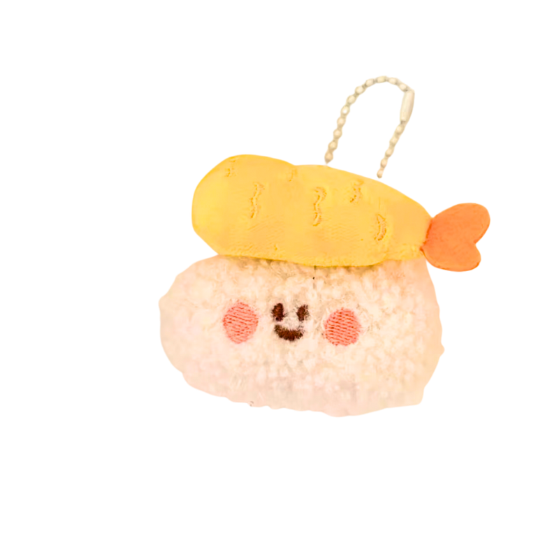 מחזיק מפתחות סושי Fried Shrimp פרוותי – טמפורה שרימפס חמוד לתיק מבית אנימה מרקט רק ב - https://anime-market.co.il