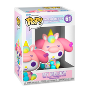 פסלוני אספנות - Funko Pop! My Melody – Unicorn Party | דמות ויניל #61 | Sanrio פאנקו פופ https://anime-market.co.il