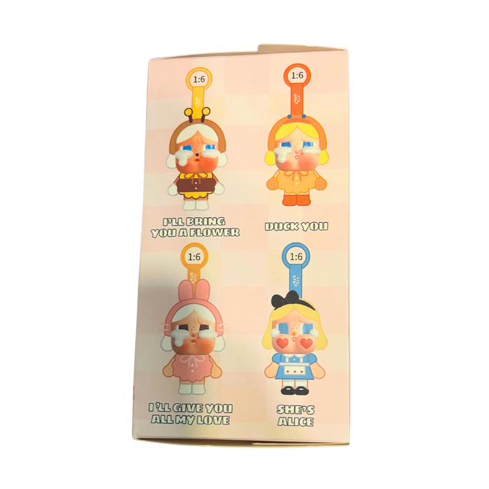 Pop Mart Crying Again | בובת פלאש עם פרצוף ויניל (Blind Box לא רשמי)