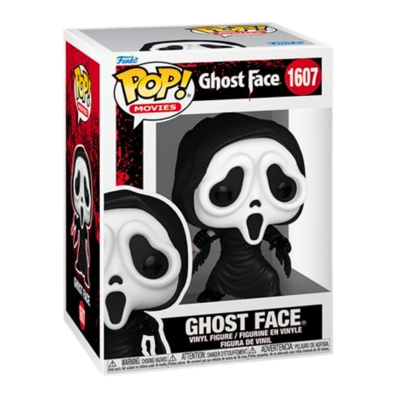 פסלוני אספנות - בובת פופ גוסט פייס – Funko Pop! Movies #1607 | Ghost Face Vinyl Figure | Scream פאנקו פופ https://anime-market.co.il