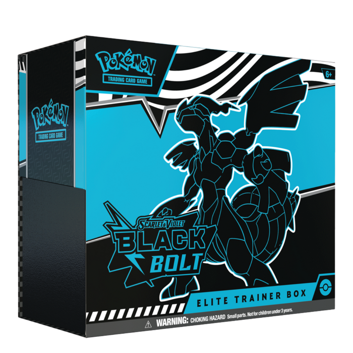 Elite Trainer Box – BLACK BOLT  | 
Pokémon Scarlet & Violet 2025