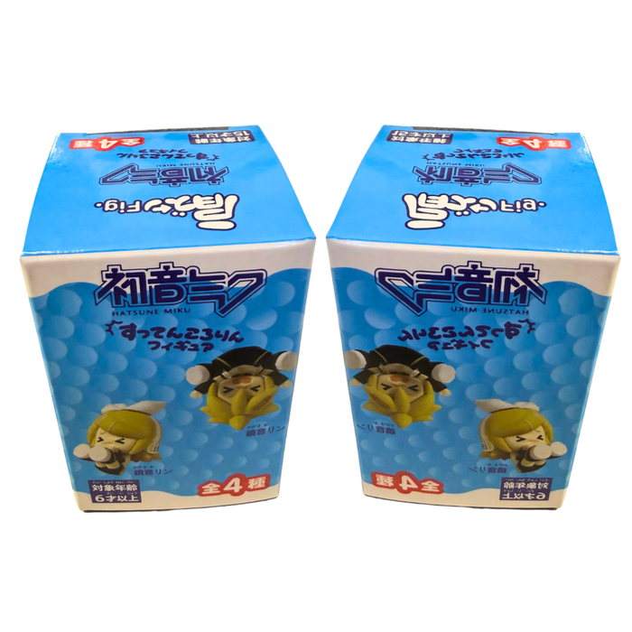 סט זוג מארזי הפתעה Vocaloid – Hatsune Miku / Rin / Len / Luka | 2 Blind Boxes ~4 ס״מ