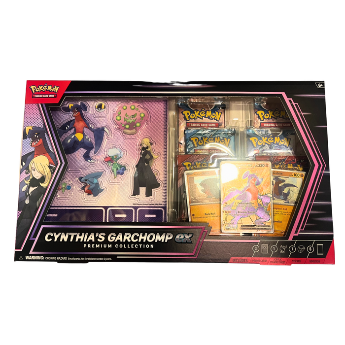 🐉 Pokémon TCG: Cynthia’s Garchomp ex Premium Collection
