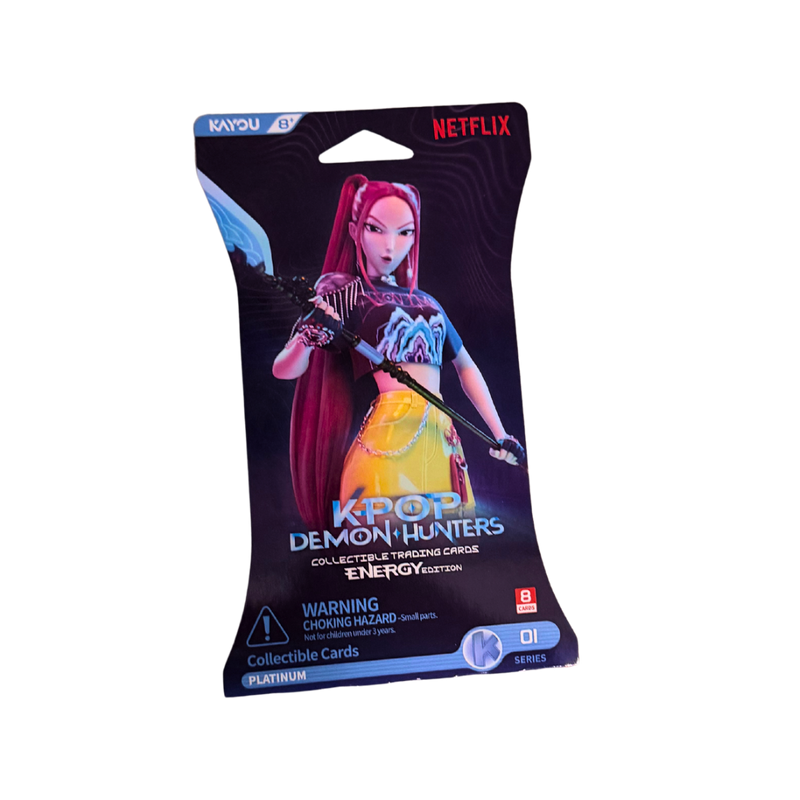 KPop Demon Hunters Kayou Energy Edition – בוסטר 8 קלפים | Netflix