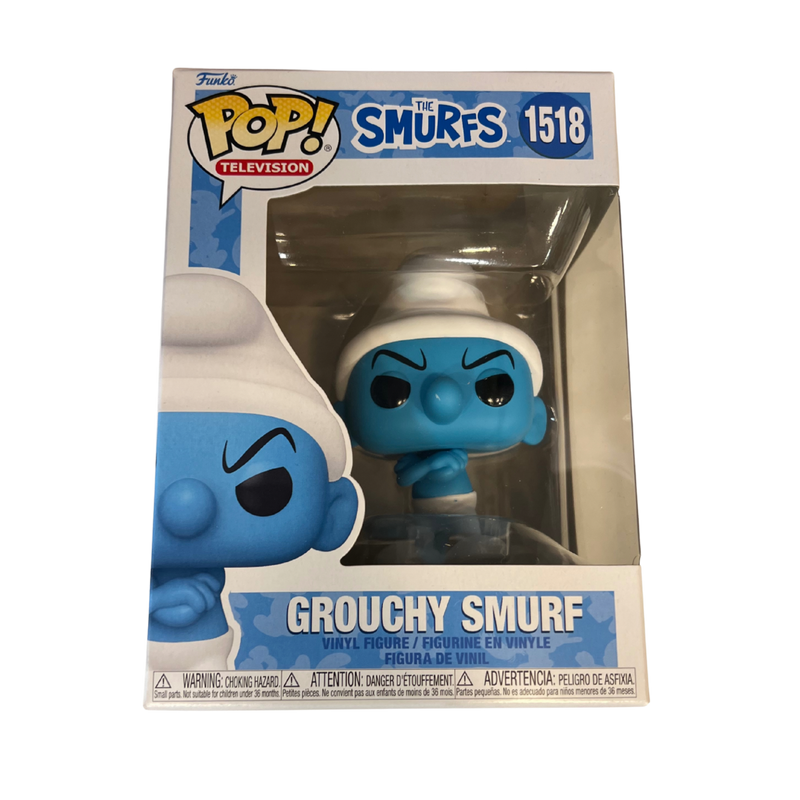 פסלוני אספנות - 💙 בובת Funko POP – דרדס רגזני (Grouchy Smurf) | The Smurfs פאנקו פופ https://anime-market.co.il