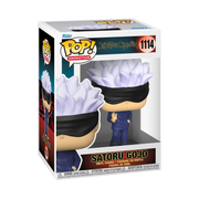 פסלוני אספנות - בובת פופ רשמית של סאטורו גוג’ו – חובה לכל מעריץ ג’וג’יטסו קאיזן מספר 1114 פאנקו פופ https://anime-market.co.il