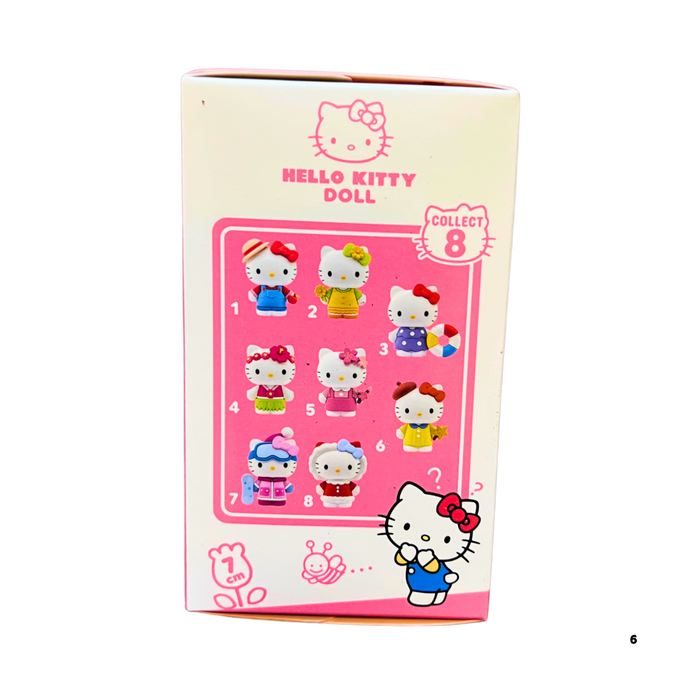 דמות הלו קיטי – אוסף מעורב (Hello Kitty Assorted Figure, 7 ס”מ)