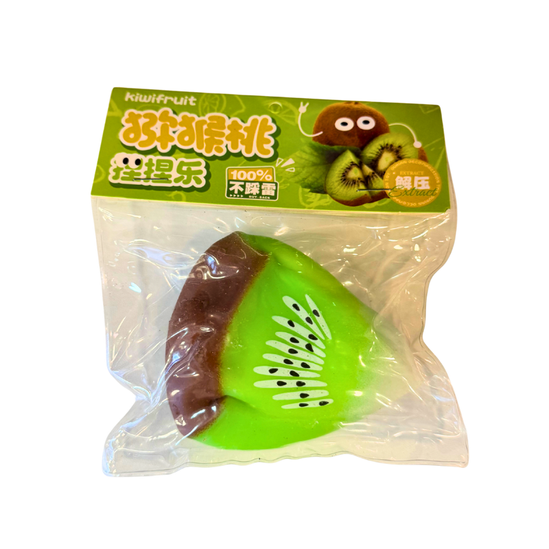 Taba Squishy קיווי – סקווישי קיווי רך ואנטי סטרס | צעצוע לחיצה | לא למאכל
