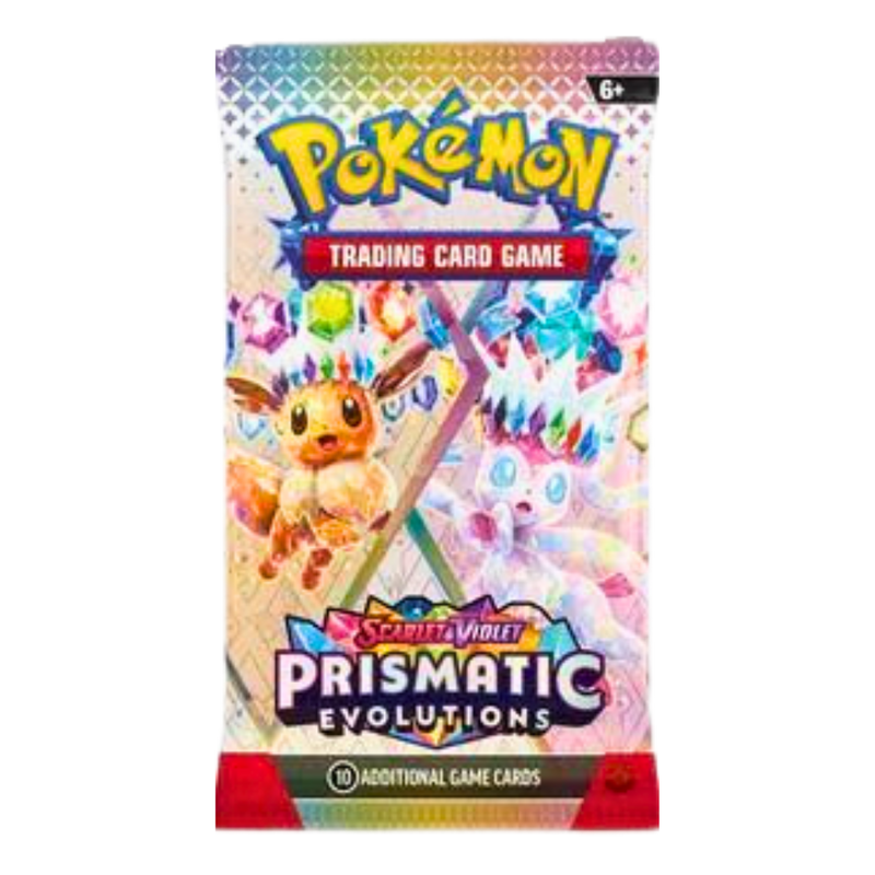 Pokémon TCG Prismatic Evolutions – חבילת בוסטר בודדת באנגלית