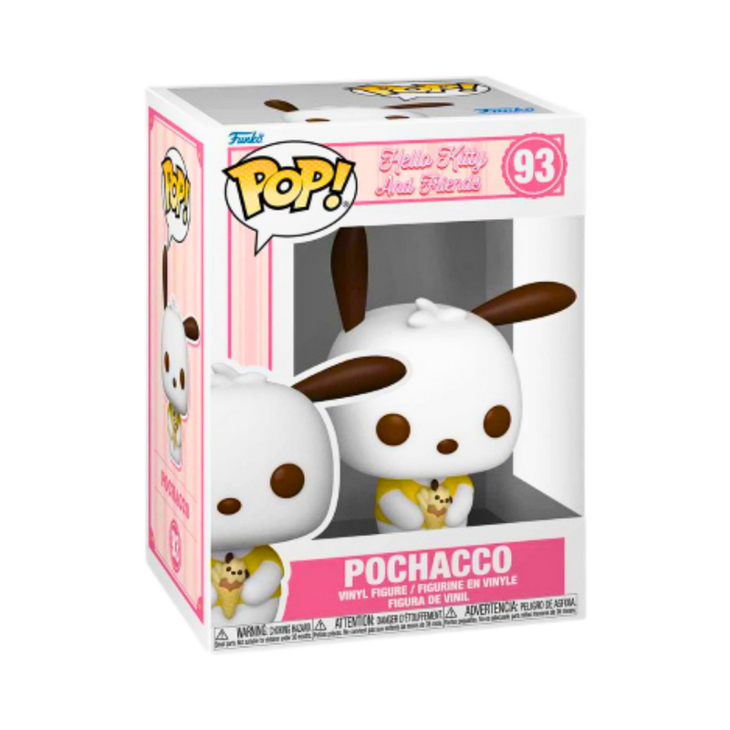 פסלוני אספנות - בובת פופ פוצ’אקו – Funko Pop! Hello Kitty & Friends #93 | Pochacco Vinyl Figure פאנקו פופ https://anime-market.co.il