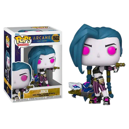 פאנקו פופ - Funko POP! Television: Arcane – League of Legends – Jinx (#1602)| הזמנה מוקדמת אנימה מרקט https://anime-market.co.il