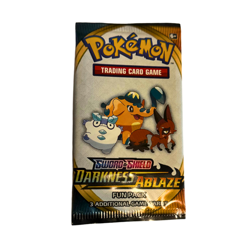 Pokémon Sword & Shield Darkness Ablaze Fun Pack – חבילת פוקימון מקורית עם 3 קלפים מבית אנימה מרקט רק ב - https://anime-market.co.il