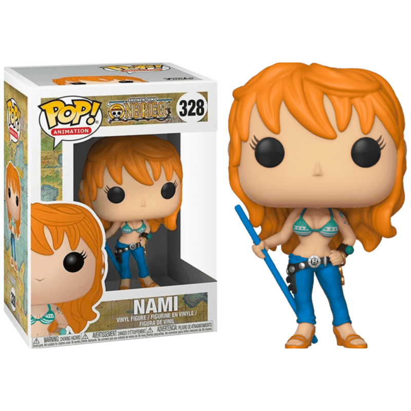 Funko Pop Nami #328 – One Piece | דמות ויניל אנימה אספנות וואן פיס