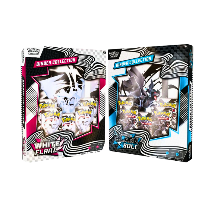 ⚡    Scarlet & Violet: BLACK BOLT binder collection | סקארלט ווילט ברק שחור מהדורת הקלסר