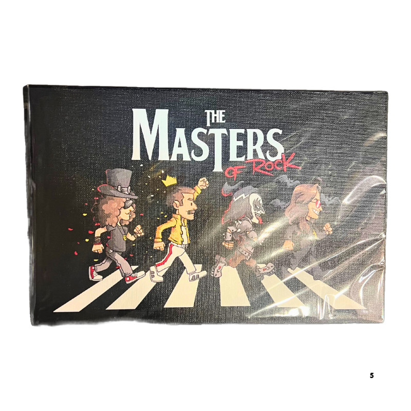 פוסטרים - גאוני הרוקנרול - פוסטר מקאנבס אנימה מרקט https://anime-market.co.il