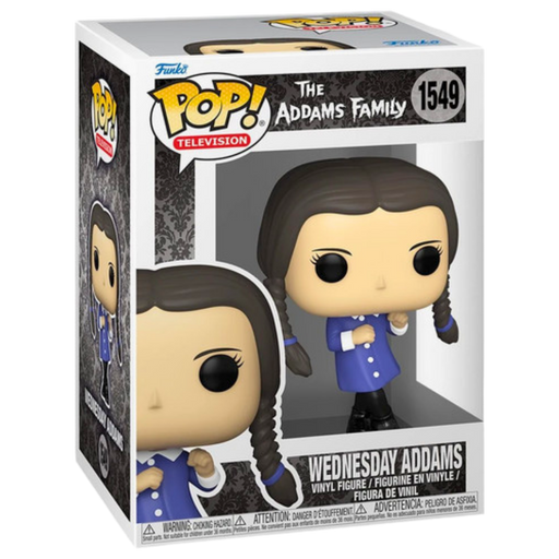 Funko Pop Wednesday Addams #1549 – משפחת אדמס | דמות ויניל אספנות Television מבית אנימה מרקט רק ב - https://anime-market.co.il