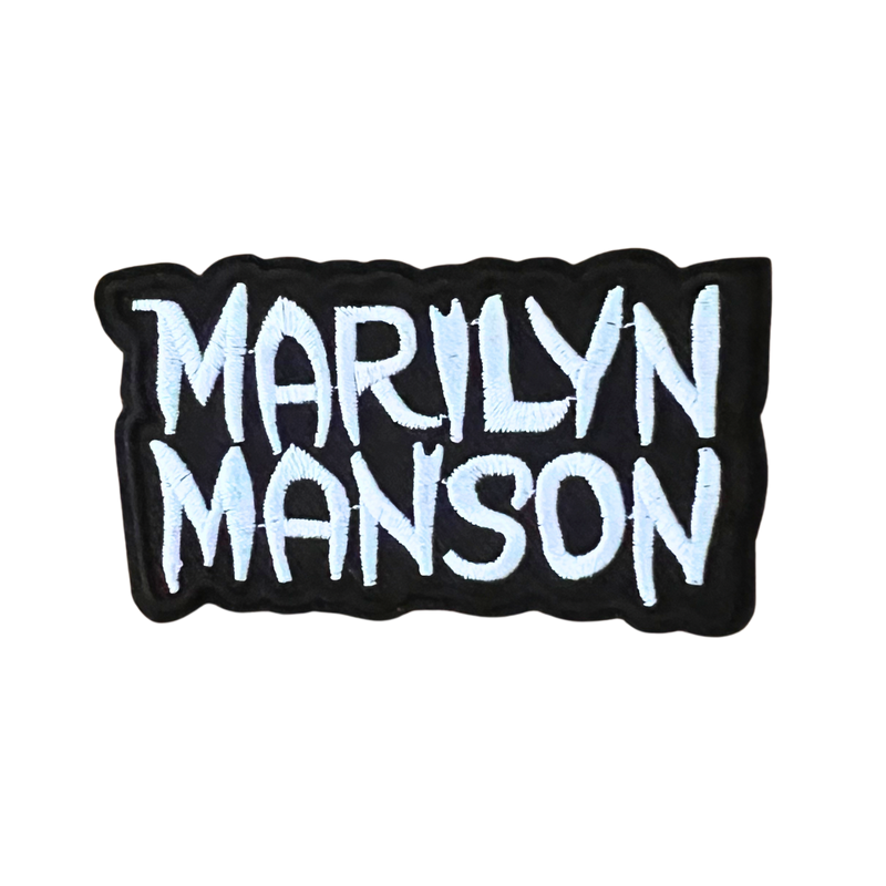 🩸 פאץ’ רקום של Marilyn Manson – אפלה בסטייל השני מבית אנימה מרקט רק ב - https://anime-market.co.il