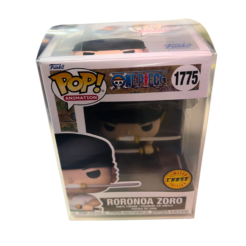 פסלוני אספנות - Funko Pop! One Piece – Roronoa Zoro (Chase) #1775 פאנקו פופ https://anime-market.co.il