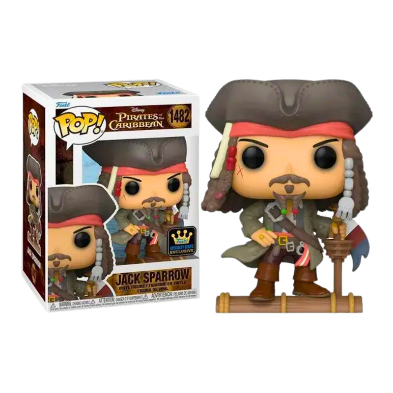 בובת Funko Pop של ג׳ק ספארו (Jack Sparrow) מס׳ 1482 – שודדי הקאריביים | מהדורת Specialty Series Exclusive מבית פאנקו פופ רק ב - https://anime-market.co.il