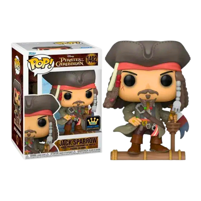 בובת Funko Pop של ג׳ק ספארו (Jack Sparrow) מס׳ 1482 – שודדי הקאריביים | מהדורת Specialty Series Exclusive