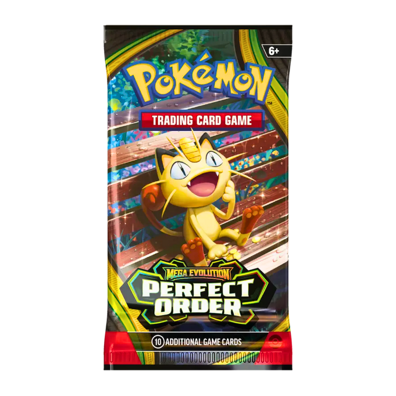 חבילת בוסטר Pokémon Mega Evolution – Perfect Order | קלפי פוקימון מבית אנימה מרקט רק ב - https://anime-market.co.il
