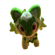 בובת פרווה - בובת קטיפה מחזיק מפתחות – ספריגטיטו (Sprigatito) | Pokémon Center אנימה מרקט https://anime-market.co.il