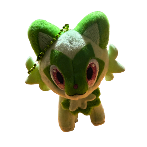 בובת פרווה - בובת קטיפה מחזיק מפתחות – ספריגטיטו (Sprigatito) | Pokémon Center אנימה מרקט https://anime-market.co.il