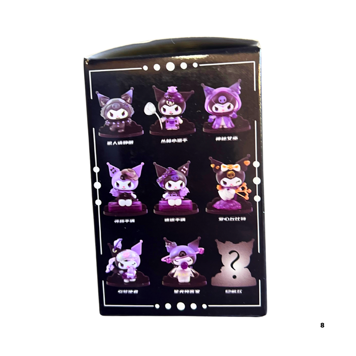 � פסלון קרומי בהפתעה – Kuromi Wolf Kill Series | גובה 7–9 ס״מ