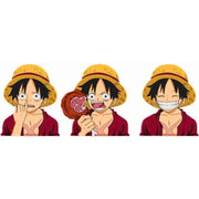 - וואן פיס - לופי אוכל בשר מדבקת תלת מימד אנימה מרקט https://anime-market.co.il