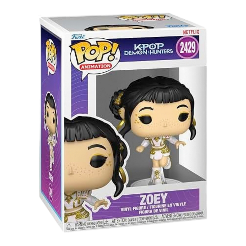 Funko Pop Zoey #2429 KPop Demon Hunters – דמות אספנות