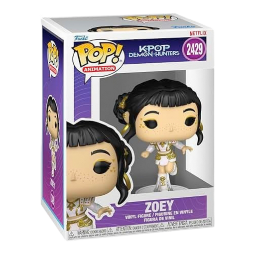 Funko Pop Zoey #2429 KPop Demon Hunters – דמות אספנות