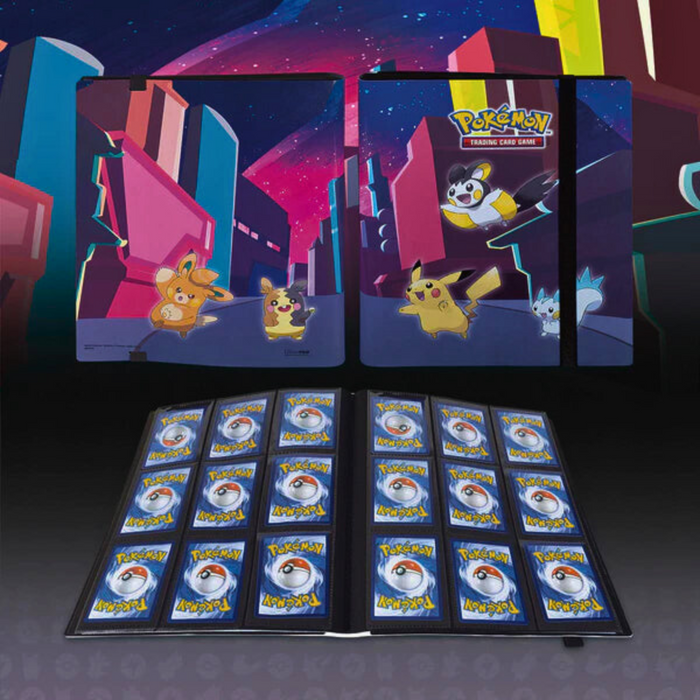 ⚡ קלסר פוקימון 20 כיסים מקורי – Shimmering Skyline | Ultra PRO
