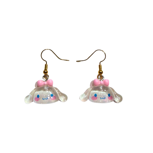 עגילים מנצנצים – סינמרול (Cinnamoroll) מבית אנימה מרקט רק ב - https://anime-market.co.il