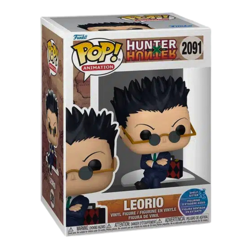 Funko Pop! Hunter x Hunter לאוריו #2091 – בובת ויניל Shelf Sitter אספנות מקורית מבית אנימה מרקט רק ב - https://anime-market.co.il