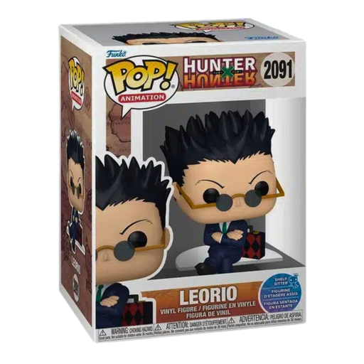 Funko Pop! Hunter x Hunter לאוריו #2091 – בובת ויניל Shelf Sitter אספנות מקורית מבית אנימה מרקט רק ב - https://anime-market.co.il