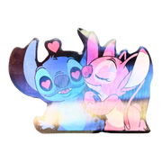 מדבקות - מדבקת 3D סטיץ’ ואיינג’ל לרכב – אפקט תנועה Lenticular Peeker | מדבקה עמידה ב־19.9 ש”ח אנימה מרקט https://anime-market.co.il